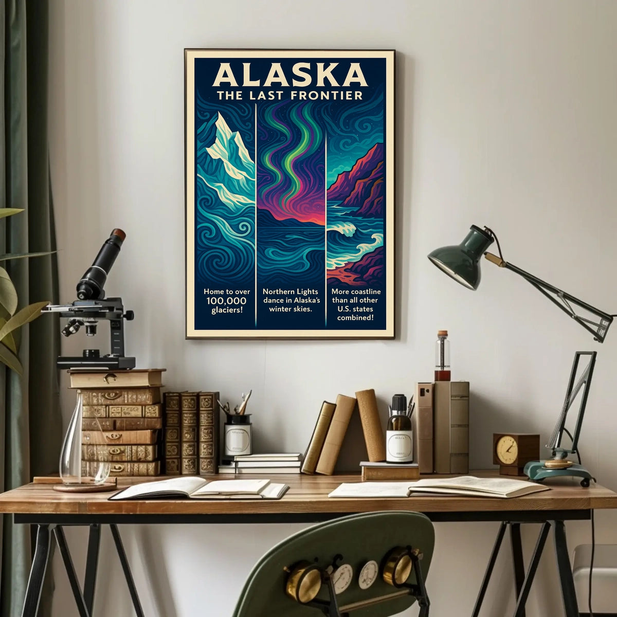 Alaska The Last Frontier Poster