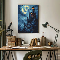 Medieval Knight Templar Photorealistic Battle Poster PosterGoat