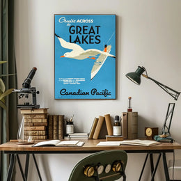 Cruise Across The Great Lakes Poster