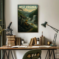 West Virginia Landscape Poster