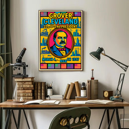 Grover Cleveland 22nd and 24th President Poster PosterGoat