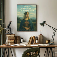Saint Margaret Of Scotland Poster