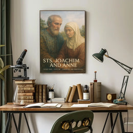 Saints Joachim And Anne Poster