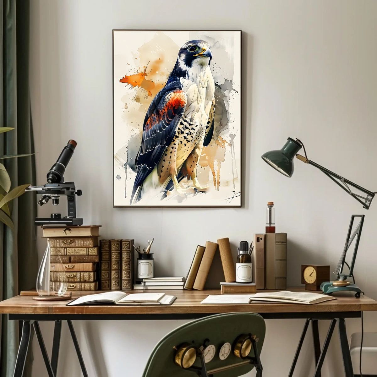 Majestic Falcon Poster