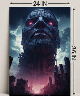 Colossal Sentinel Of The Future Poster