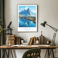 Lofoten Scenic View Poster