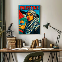 Palestine A Symbolic Tribute Poster