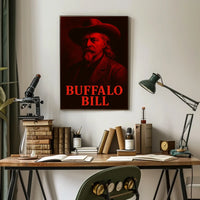 Buffalo Bill American Old West Heritage Poster