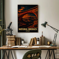 Natural Bridges of Utah Poster