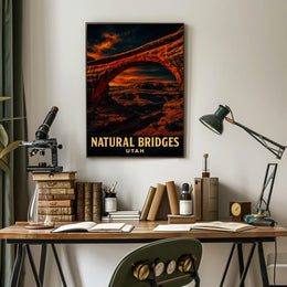 Natural Bridges of Utah Poster