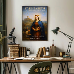 St. Elizabeth The Compassionate Healer Poster PosterGoat