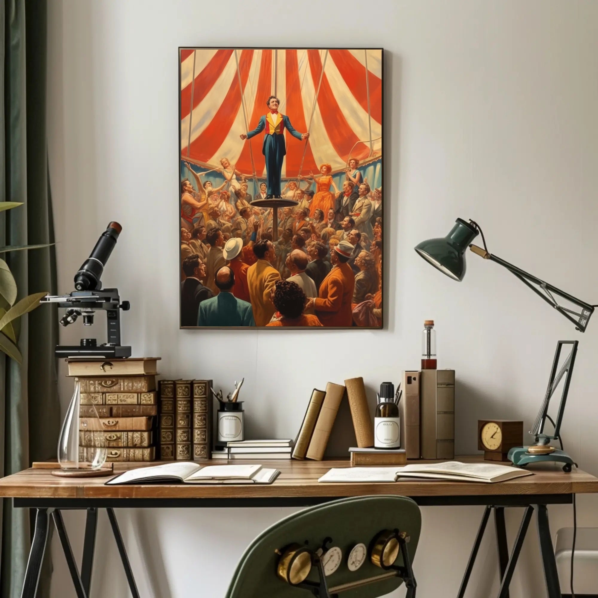 The Circus Ringmaster Poster