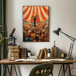 The Circus Ringmaster Poster