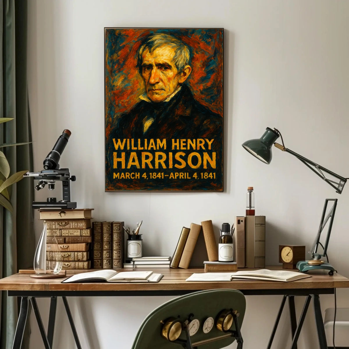 William Henry Harrison 9Th President Poster