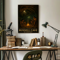 Russell Cave Prehistoric Shelter Poster