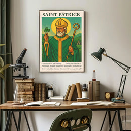 Saint Patrick Poster PosterGoat