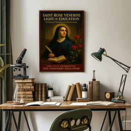 Saint Rose Venerini Educational Empowerment Heritage Poster PosterGoat