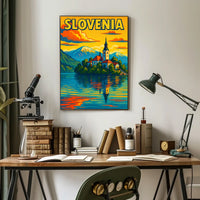 Slovenia Travel Poster
