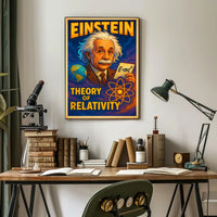 Einstein Theory Of Relativity Poster