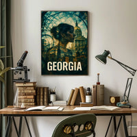 Georgia A Fusion of History and Modernity Poster