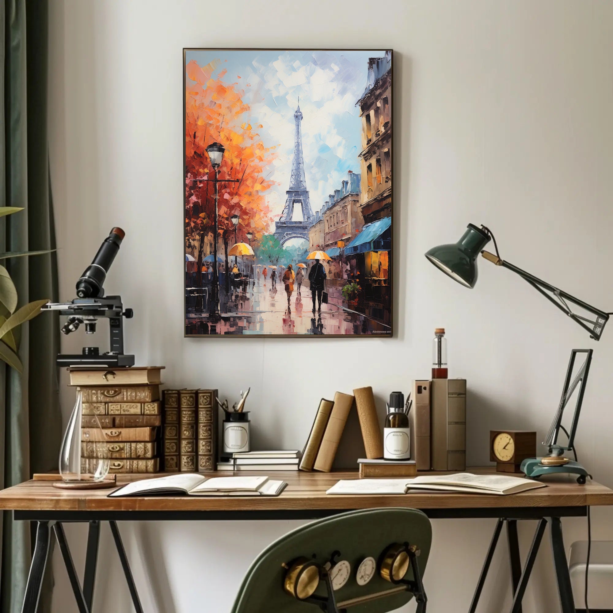 Autumn In Paris Poster