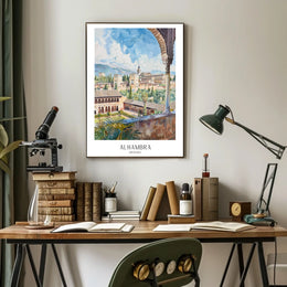 Alhambra Granada Poster