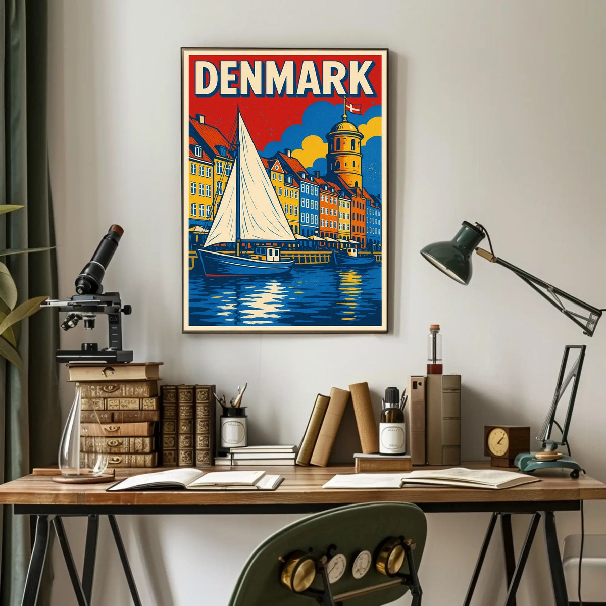 Scenic Denmark Poster