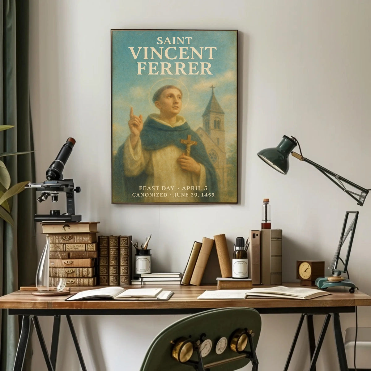 Saint Vincent Ferrer Poster