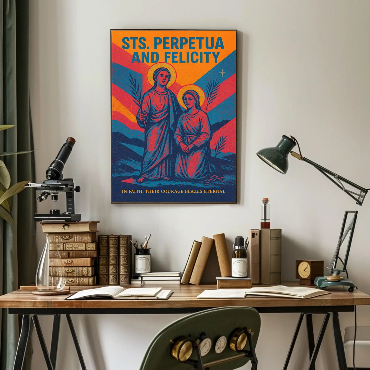 Saints Perpetua and Felicity Poster