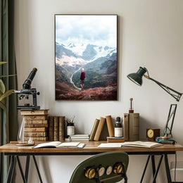 Majestic Mountain View Poster
