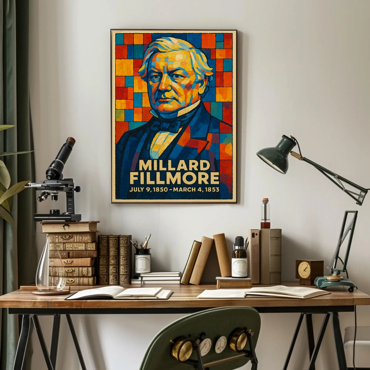 Millard Fillmore 13th President Poster