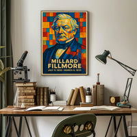 Millard Fillmore 13th President Poster