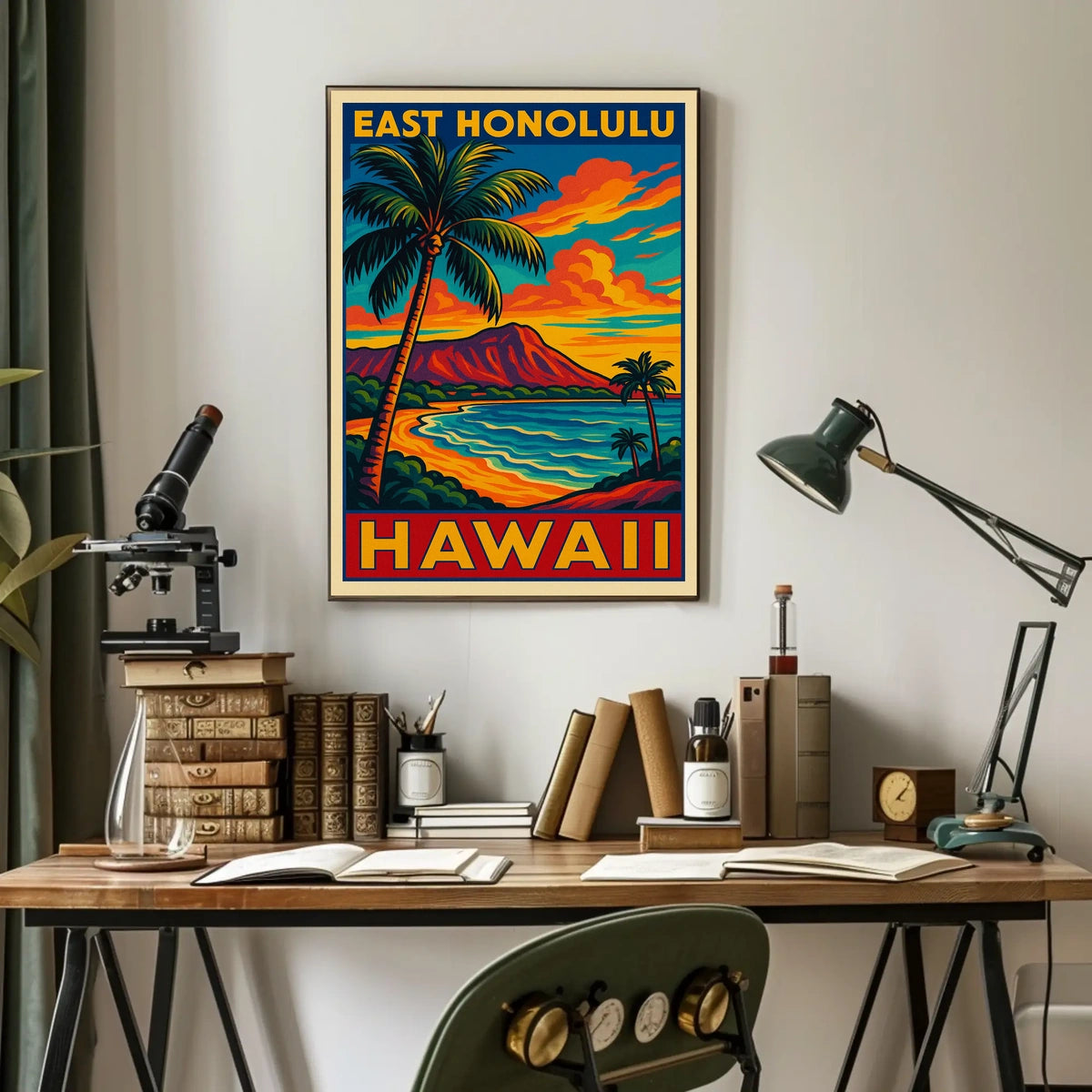 East Honolulu, Hawaii Poster