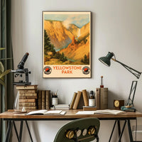 Yellowstone Park Scenic Poster PosterGoat