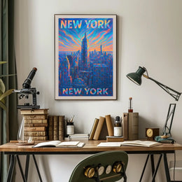 New York Skyline Poster