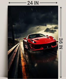 Speed And Storm Poster