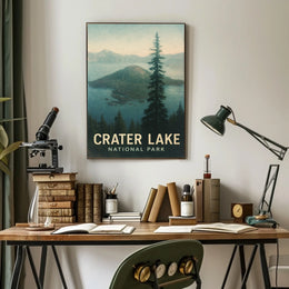 Crater Lake National Park Poster