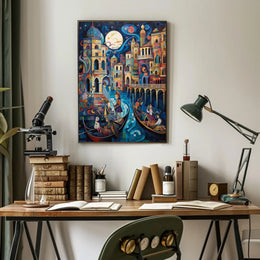 Enchanted Venetian Night Poster