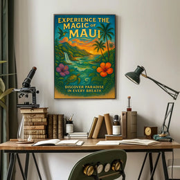 Experience the Magic of Maui Poster