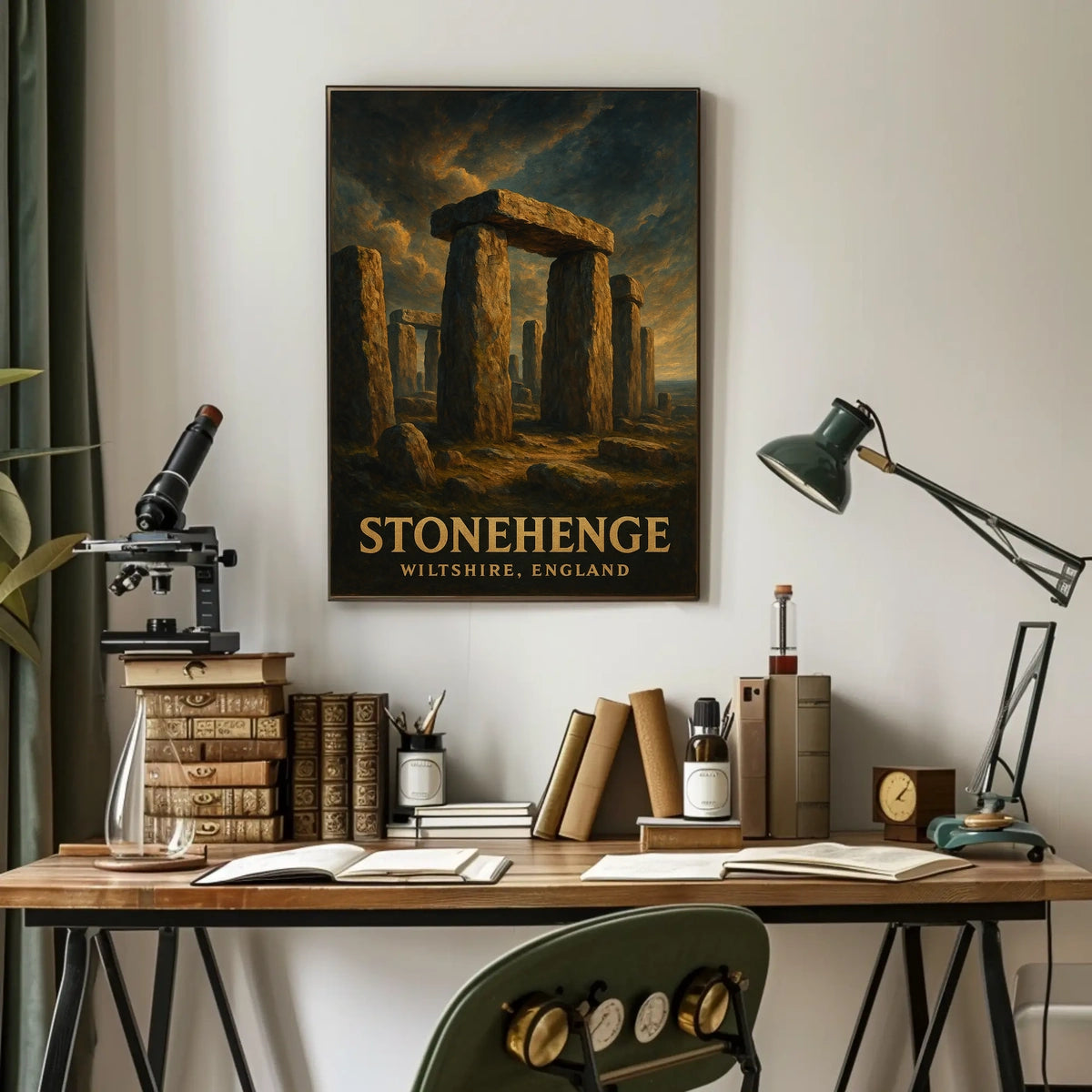 Stonehenge Wiltshire England Photography Wanderlust Poster