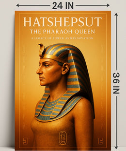 Hatshepsut The Pharaoh Queen Poster PosterGoat
