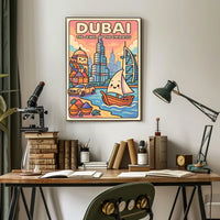 Dubai The Jewel of the Emirates Poster