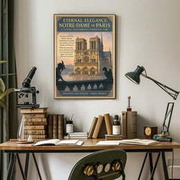 Eternal Elegance: Notre-Dame de Paris Poster PosterGoat