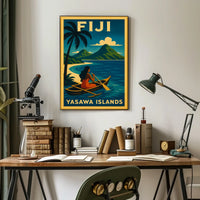 Yasawa Islands Fiji Paradise Poster