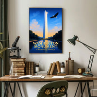 Washington Monument A Beacon of History Poster