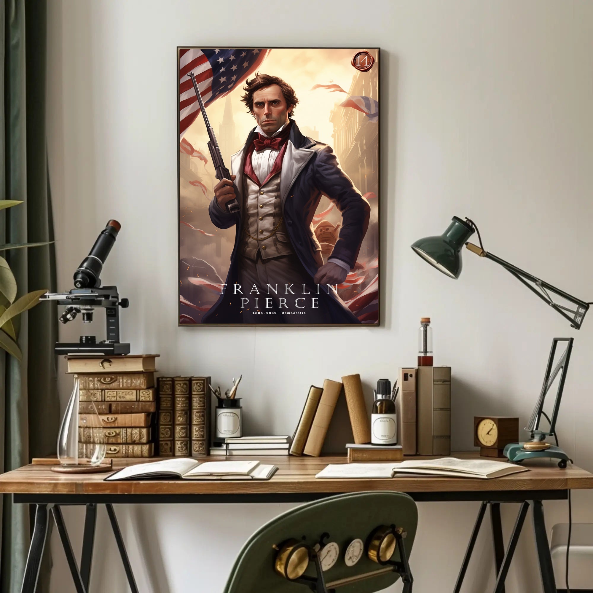 Franklin Pierce: A Democratic Legacy Poster