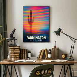 Farmington New Mexico Scenic Wanderlust Photography Poster