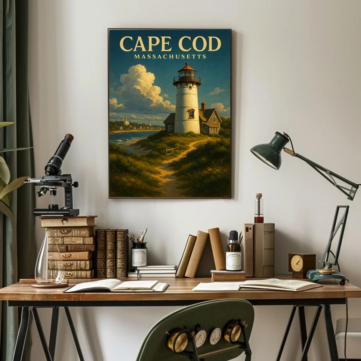 Cape Cod Serenity Coastal Wall Art Decor Lovers Poster