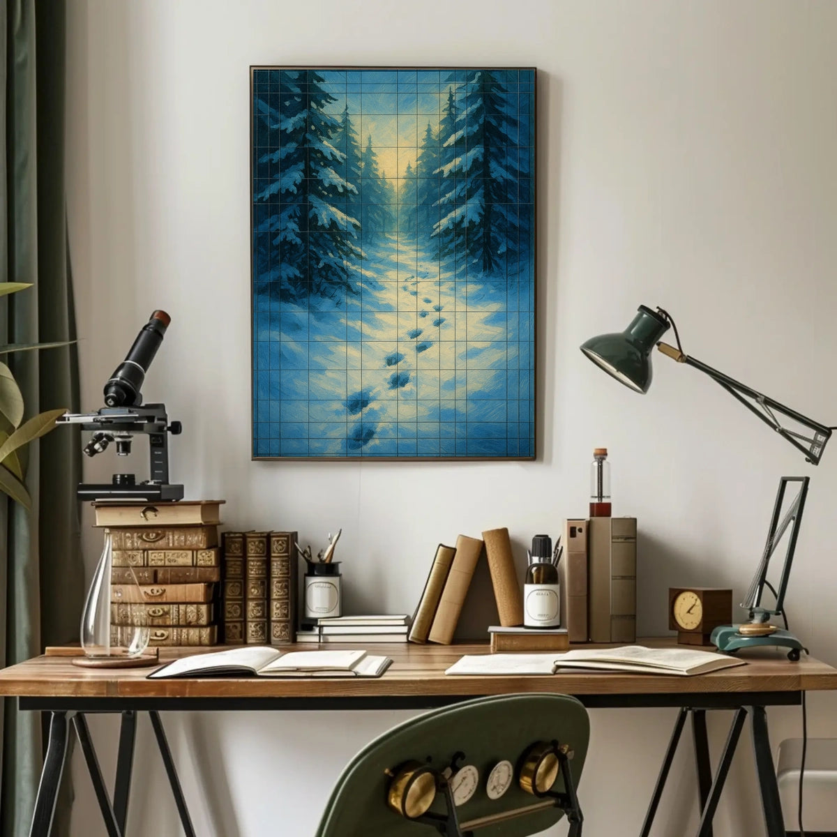 Winter Wonderland Pathway Poster