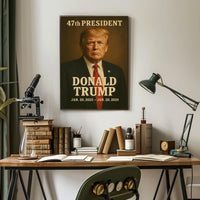 Donald Trump Visionary Leader Photography Realism Patriotic Collector Tribute Edition Poster